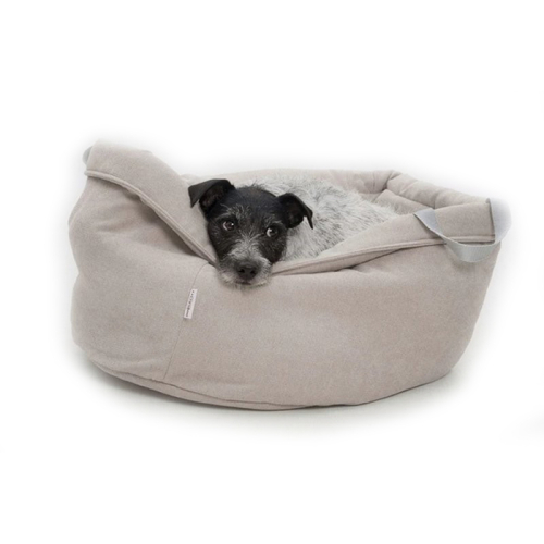 Körbchen (Shopper
Beige) für Hunde in Düsseldorf kaufen | Chic für alle Felle