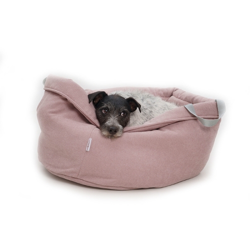 Körbchen (Shopper
Rosa) für Hunde in Düsseldorf kaufen | Chic für alle Felle
