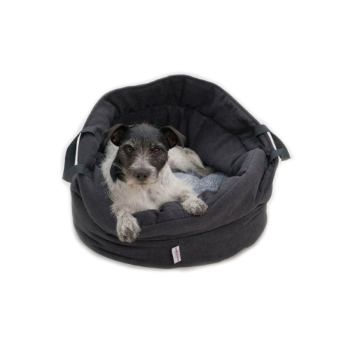 Körbchen (Shopper
Schwarz) für Hunde in Düsseldorf kaufen | Chic für alle Felle