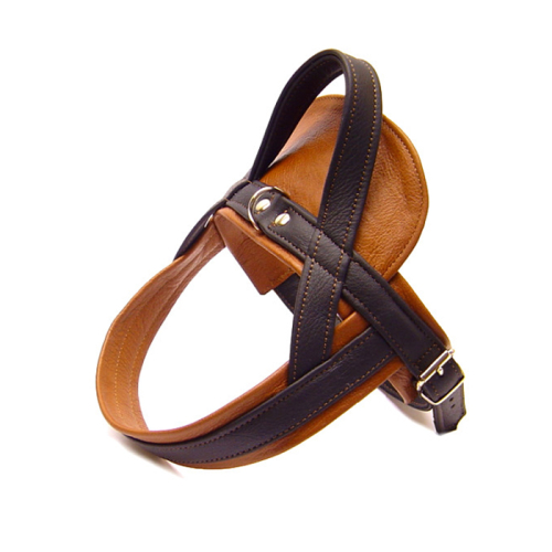 Geschirre (Ledergeschirr mit Führgriff
Sonderanfertigung) für Hunde in Düsseldorf kaufen | Chic für alle Felle