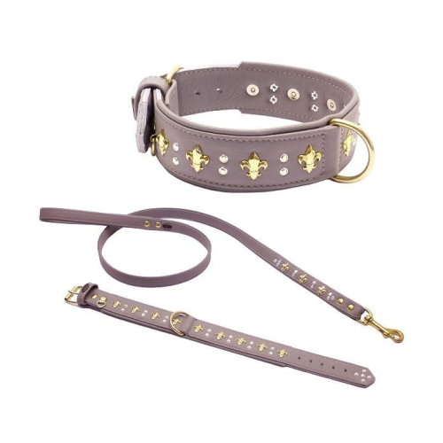 Halsbänder (Fleur
Grey (in allen Farben bestellbar)) für Hunde in Düsseldorf kaufen | Chic für alle Felle