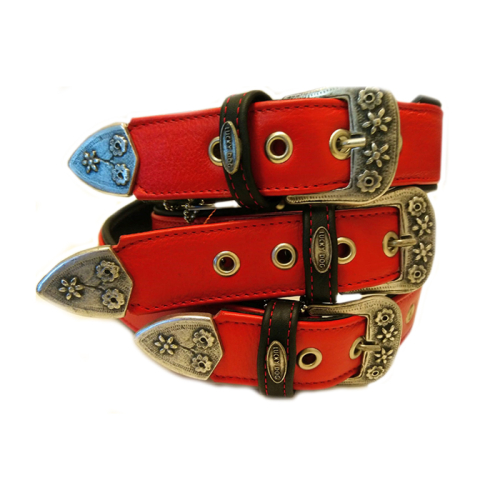 Halsbänder (Tyrol
Rot) für Hunde in Düsseldorf kaufen | Chic für alle Felle