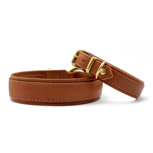 Halsbänder (Braun) für Hunde in Düsseldorf kaufen | Chic für alle Felle