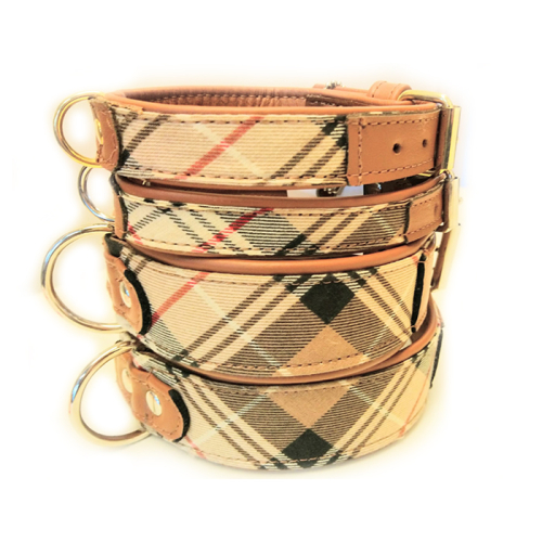 Halsbänder (Karo
Braun) für Hunde in Düsseldorf kaufen | Chic für alle Felle