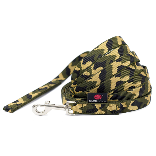 Gurthalsbänder / -leinen (Camouflage
Schleppleine (6 Meter)) für Hunde in Düsseldorf kaufen | Chic für alle Felle